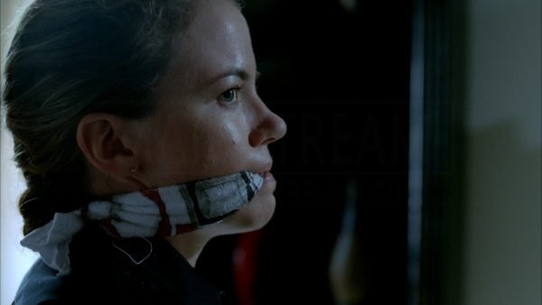 Prison Break. Alexandra Lydon chairtied and gagged 05