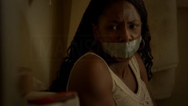 True Blood, Rutina Wesley bound and tape gagged 06