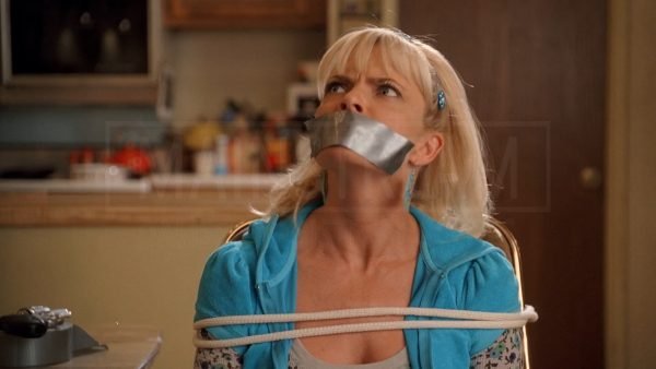 My Name is Earl, Jaime Pressly Chair Tied Tape Gagged 07