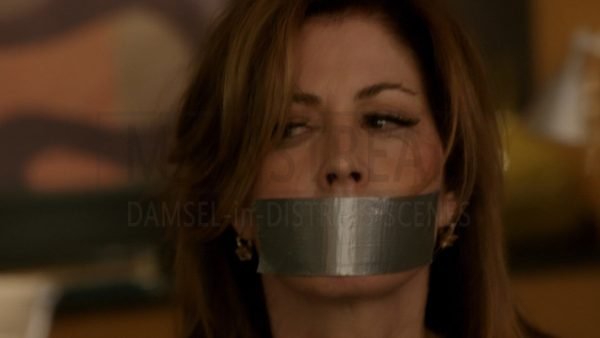 Body of Proof, Dana Delany chair tied tape gagged 09