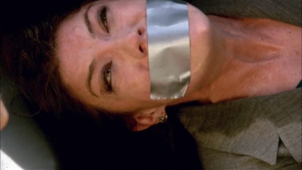 Dexter, Jennifer Carpenter bound and tape gagged thumbnail