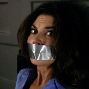 Knight Rider, Meghan Ory kidnapped bound and tape gagged thumbnail