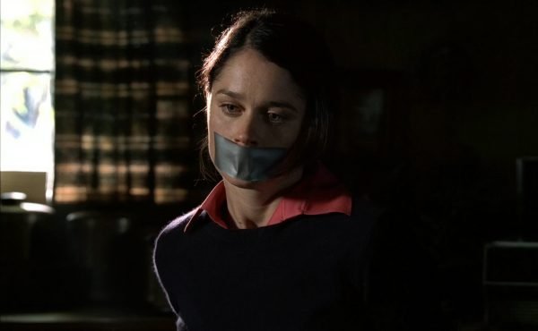 Prison Break, Robin Tunney chair tied and tape gagged thumbnail