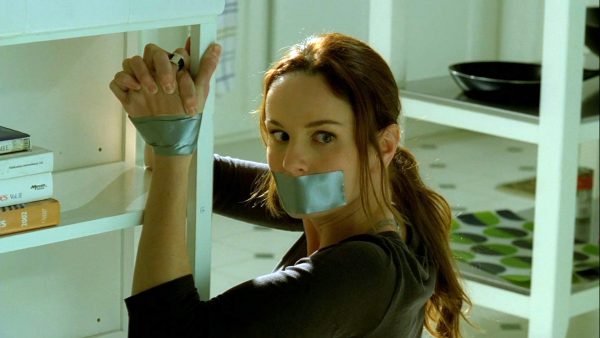 Prison Break, Sarah Wayne Callies bound and tape gagged thumbnail