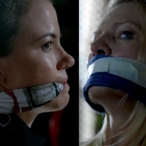 Prison Break. Diana Scarwid & Alexandra Lydon chairtied and gagged thumbnail