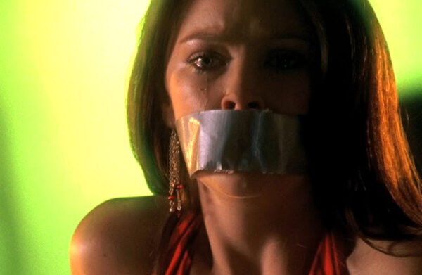 CSI Miami, Elisabeth Harnois bound and tape gagged thumbnail