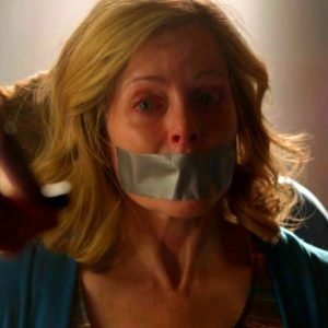 CSI Miami, Timi Prulhiere bound and tape gagged thumbnail