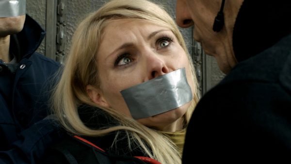 Crossing Lines, MyAnna Buring bound and gagged thumbnail