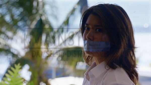 Hawaii Five-0, Grace Park chair tied and tape gagged 05