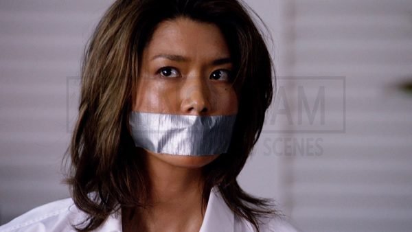 Hawaii Five-0, Grace Park chair tied and tape gagged 06