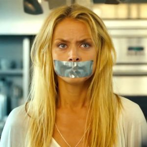 Flashpoint, Rachel Skarsten bound and tape gagged thumbnail