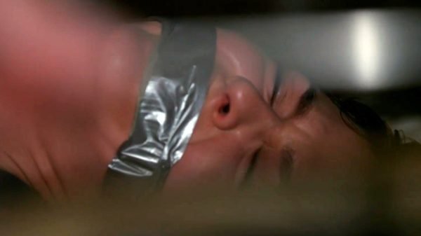 Criminal Minds, unknown actress bound and tape gagged thumbnail