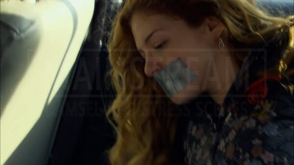 Rachelle Lefevre in Do You Know Me bound and tape gagged 14