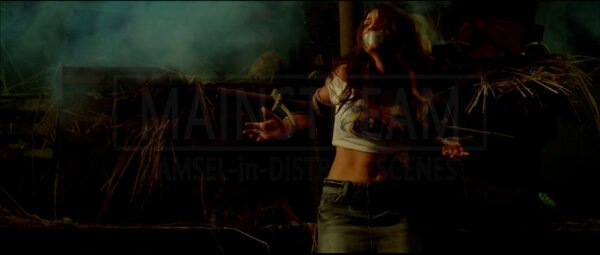 Minissha Lamba in Kidnap tied to a pole and tape gagged 07