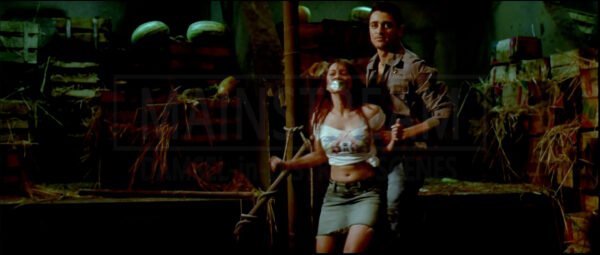 Minissha Lamba in Kidnap tied to a pole and tape gagged 08