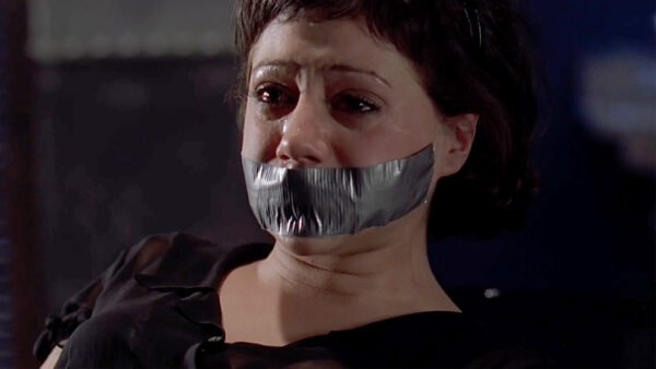 Brittany Murphy in Cherry Falls bound and tape gagged thumbnail