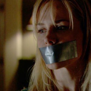 Julie Benz in Held Hostage bound and tape gagged thumbnail