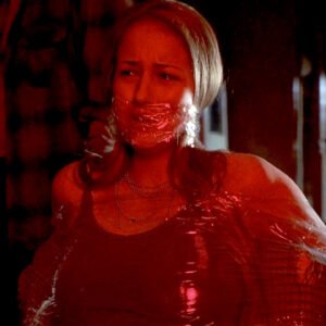 Leelee Sobieski in Joy Ride chair tied and tape gagged thumbnail