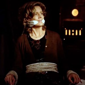 Kristine Sutherland in Buffy the Vampire Slayer chairtied and cleave gagged thumbnail
