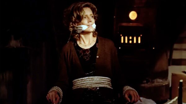 Kristine Sutherland in Buffy the Vampire Slayer chairtied and cleave gagged thumbnail