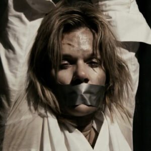 Catherine Dent tape gagged in duress thumbnail