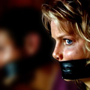 Mircea Monroe in Into the Blue 2: The Reef bound and tape gagged thumbnail