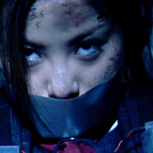 Aya Matsuura bound and tape gagged with bomb strapped in Yo-Yo Girl Cop thumbnail