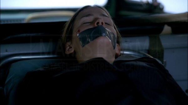 Jennifer Garner kidnapped strapped and tape gagged in Alias - 03