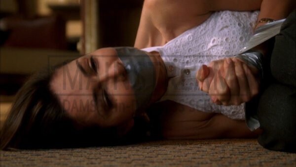 Vanessa Marcil kidnapped bound and tape gagged in Las Vegas - 06