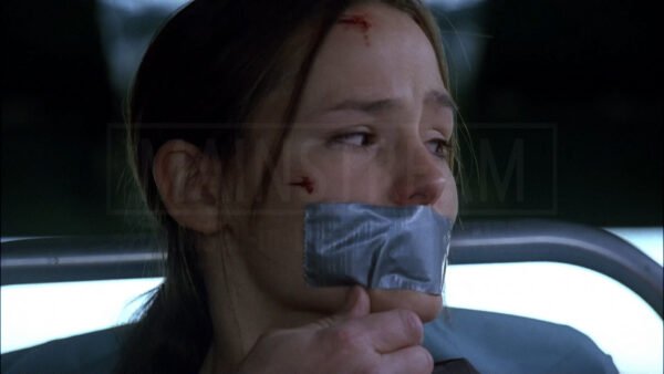 Jennifer Garner kidnapped strapped and tape gagged in Alias - 08