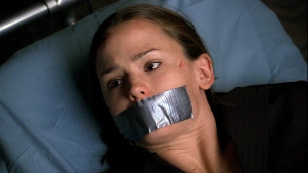 Jennifer Garner kidnapped strapped and tape gagged in Alias - thumbnail