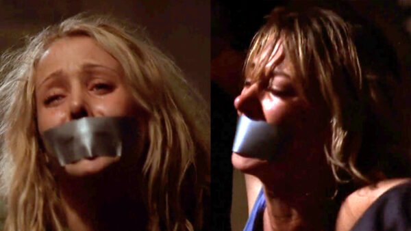 Mimi Michaels, Haylie Duff bound and tape gagged in Backwoods thumbnail