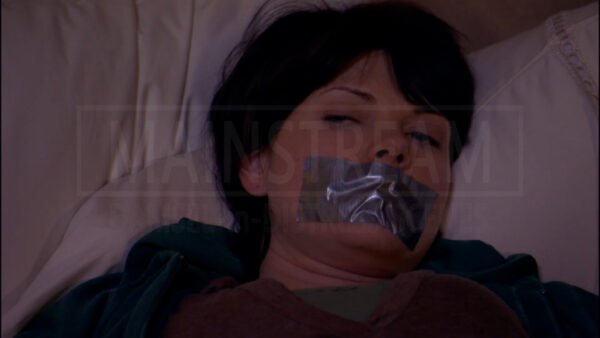 Nicole de Boer kidnapped bound and tape gagged in Ties That Bind 01