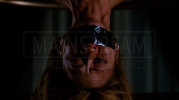 Cameron Richardson bound naked suspended and tape gagged in Rise: Blood Hunter 02