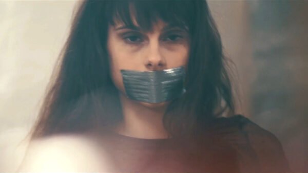 A woman is kidnapped chained and tape gagged in Chucky - Твой ред е short film - thumbnail