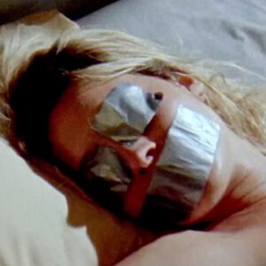 Chloe Hunter kidnapped bound and tape gagged naked in Spun - thumbnail