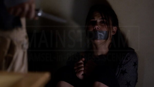 Lindsey Shaw kidnapped bound and tape gagged in Pretty Little Liars - 01