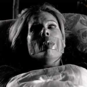 Chantal Quesnelle kidnapped bound and tape gagged in Curse of Chucky - thumbnail