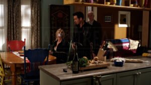 Shannon Tweed kidnapped chair tied and tape gagged in Republic of Doyle - 05