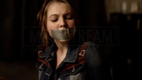 Sammi Hanratty kidnapped chair tied and tape gagged in Zoe Gone - 07