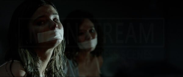 Anna Friel, Stefanie Scott kidnapped bound and tape gagged in I.T. - 03