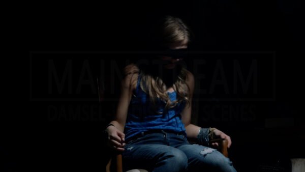 Stefanie Scott kidnapped bound and tape gagged in Caught - 05