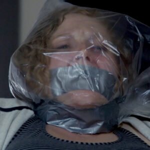 Olive Morgan kidnapped chair tied and tape gagged in Chicago P.D. - thumbnail