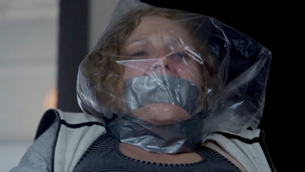 Olive Morgan kidnapped chair tied and tape gagged in Chicago P.D. - thumbnail