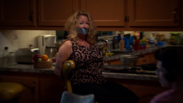 Sarah Colonna kidnapped bound and tape gagged in Insatiable - 03