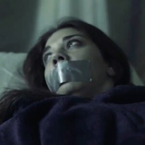 Marica Cotognini kidnapped bound and tape gagged in - A Taste of Phobia