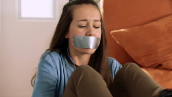 Emma Fuhrmann kidnapped bound and tape gagged in Girl Followed - thumbnail