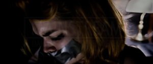 Jo Woodcock kidnapped chair tied and tape gagged in Perfect Skin - 03