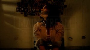 Melissa Abril kidnapped bound and tape gagged in Short Film Looner - 01