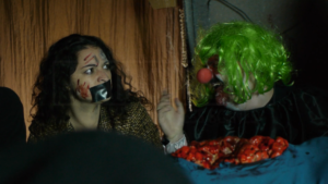 Hannah Marie Moore, Niki Edwards, Kereisha Harrell kidnapped bound and tape gagged in short film The Family That Prays - 03